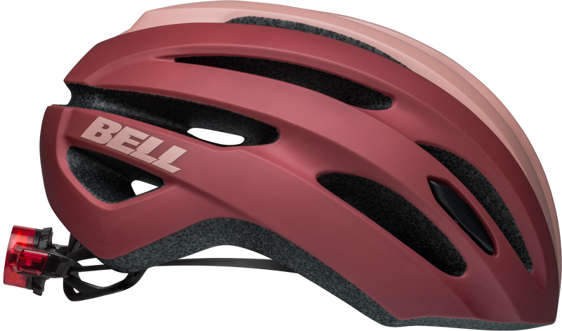 Bell Avenue LED Unisex Bike Helmet - Front and Rear View Matte Pink Right