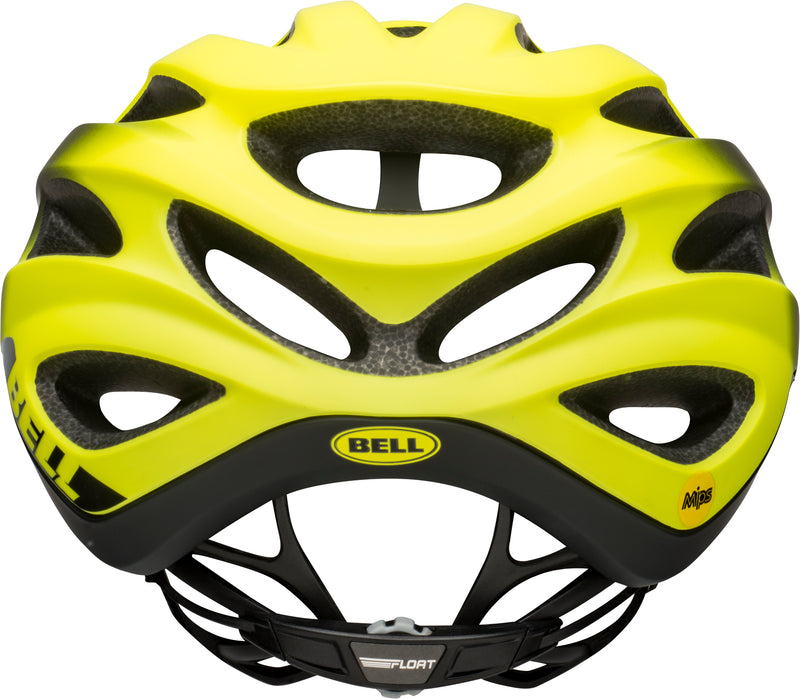 Bell Drifter MIPS Unisex Bike Helmet in sleek design with removable visor. Hi viz Black Back