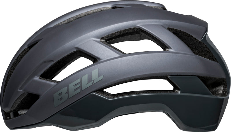 BELL Falcon XR Mips Adult Road Bike Helmet - Versatile and Protective Gloss Gray  Left