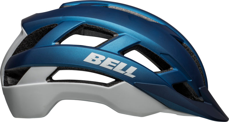 BELL Falcon XRV Mips Adult Road Bike Helmet with visor for sun protection matte blue gray front right