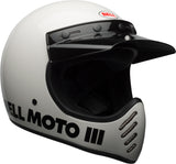 BELL Moto-3 Adult Street Motorcycle Helmet