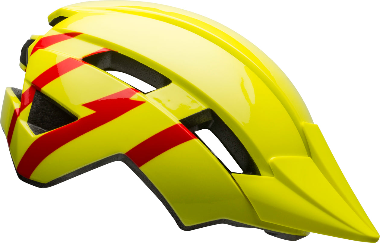 Bell Sidetrack II Helmet Child Hi Viz/Red