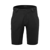 Giro M Arc Mid Men Adult Cycling Short - Lightweight and breathable cycling shorts with exterior waist adjustment and a secure zip pocket, ideal for summer trails and gravel roads. Black Ghosted Hero