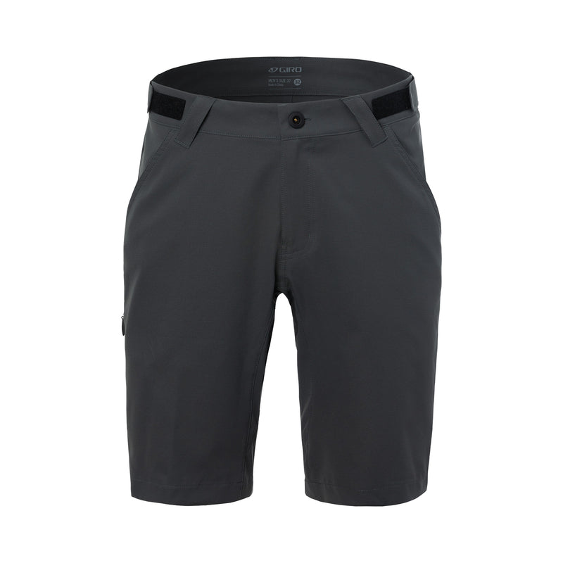 Giro M Arc Mid Men Adult Cycling Short - Lightweight and breathable cycling shorts with exterior waist adjustment and a secure zip pocket, ideal for summer trails and gravel roads. Carbo