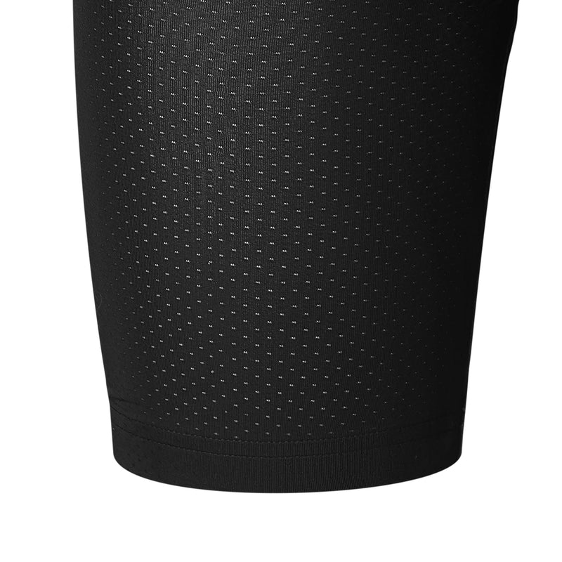 Giro Men Liner Adult Cycling Short with compact chamois, stable leg gripper, and eco-friendly Renew Series™ recycled polyester. Black Ghosted Detail 