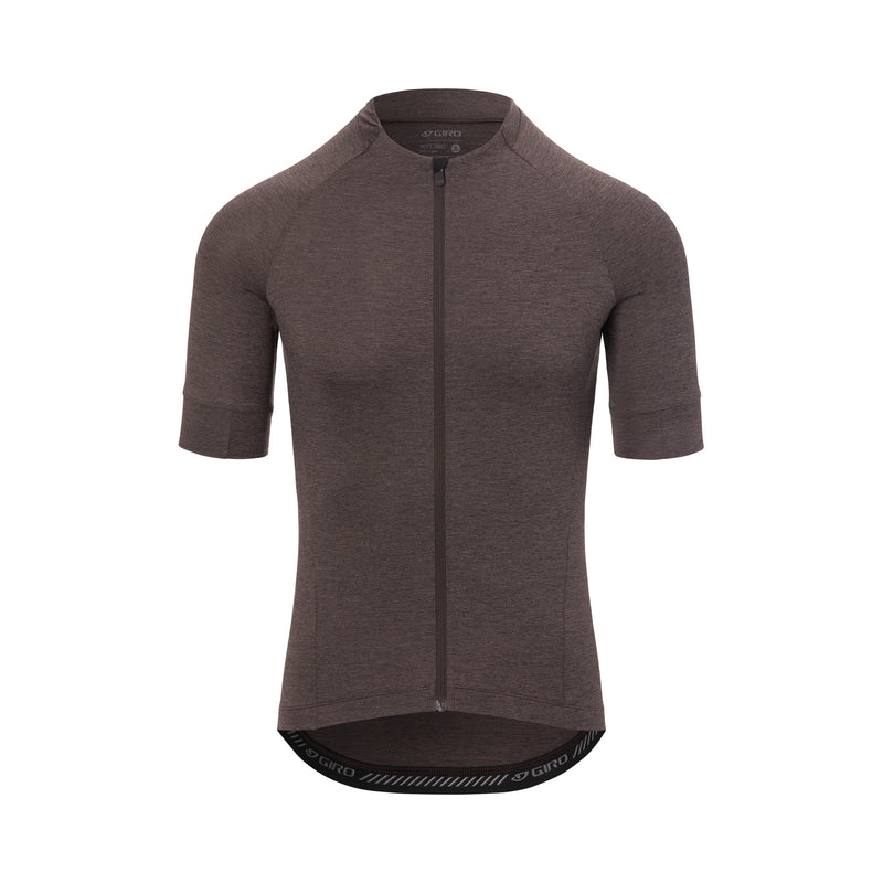 Giro Men New Road Jersey - Performance Cycling Apparel with Casual Style" Java Heather Ghosted