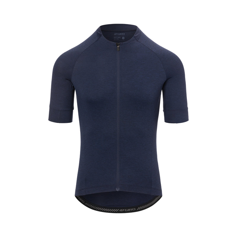 Giro Men New Road Jersey - Performance Cycling Apparel with Casual Style" Phantom Blue Heather Ghosted