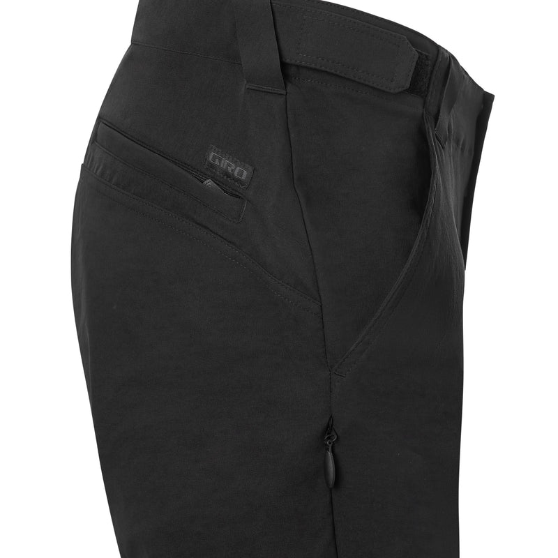 Giro Men Ride Short - Front view, showcasing Havoc Durablend material and secure zip pockets
