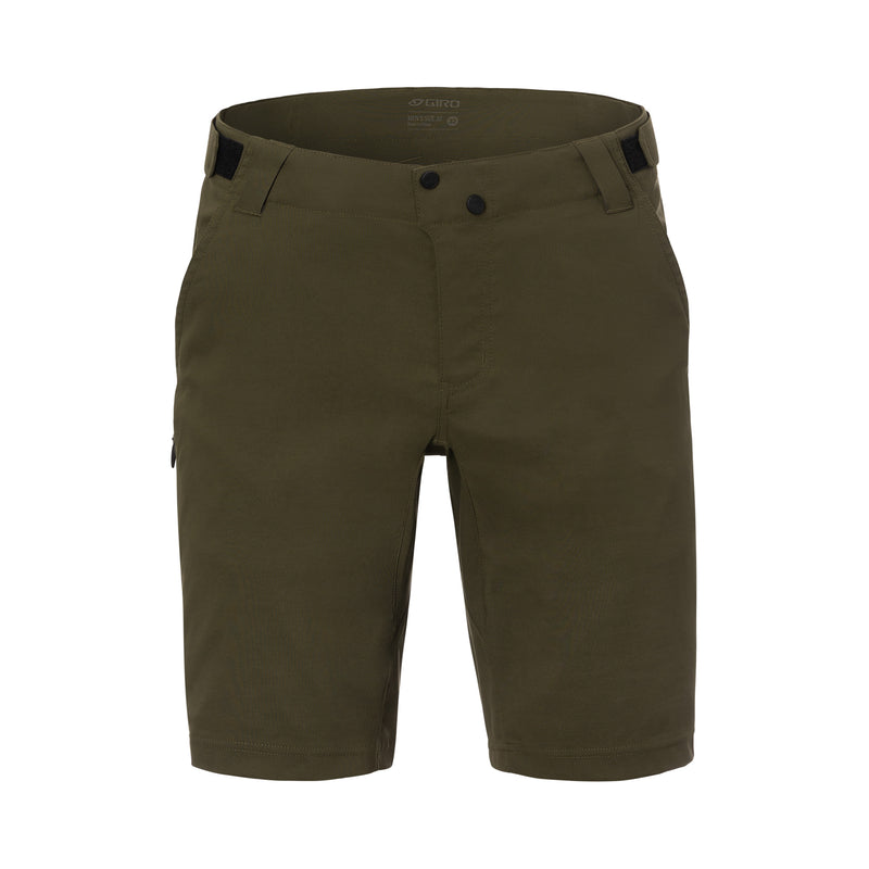 Giro Men Ride Short - Front view, showcasing Havoc Durablend material and secure zip pockets
