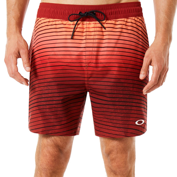 OAKLEY 16 INCHES CAMOU BOARDSHORTS MEN SURF BOARDSHORT - Medium / Iron Red
