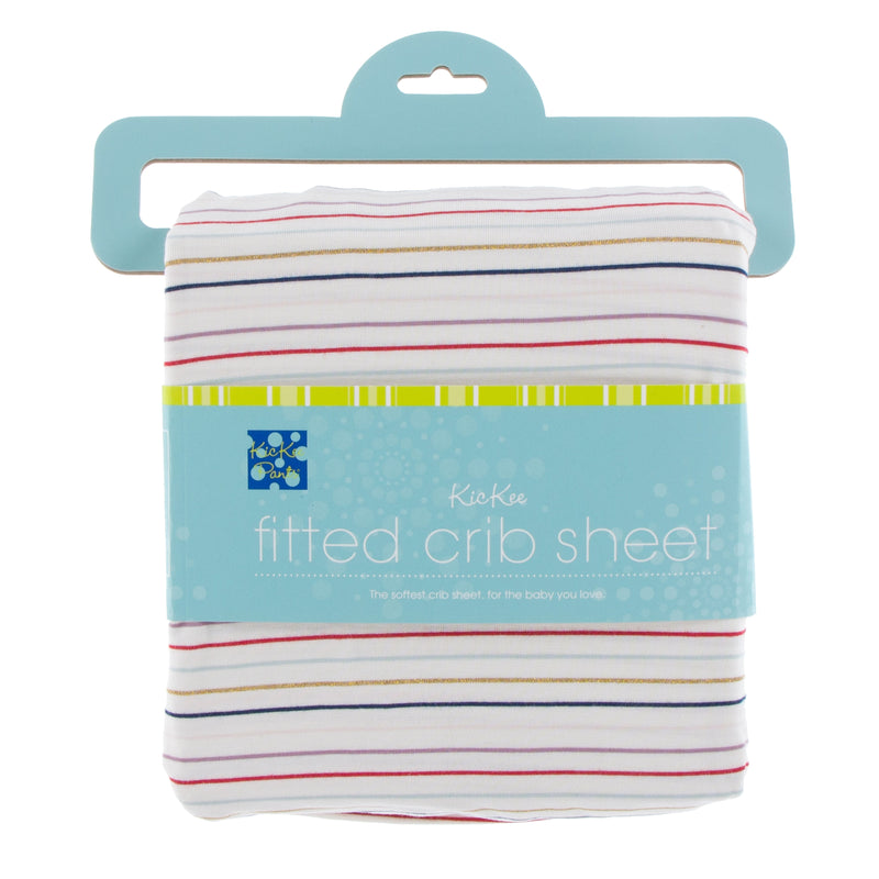 Kickee Pants Solid Fitted Crib Sheet