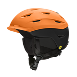 Smith Level MIPS Men's Winter Sports Helmet - Front view, showcasing hybrid shell design and MIPS technology