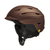 SMITH Liberty MIPS Women's Winter Helmet - Front view, showcasing hybrid shell design and adjustable vents 