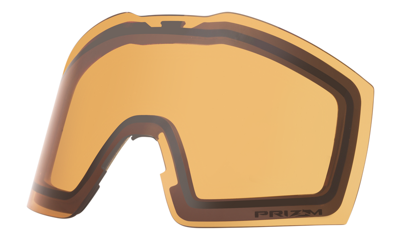 Oakley Fall Line XS Unisex Replacement Lens - Front view, showcasing IRIDIUM coating and tint