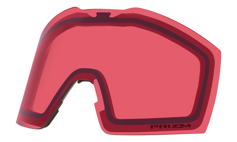 Oakley Fall Line XS Unisex Replacement Lens - Front view, showcasing IRIDIUM coating and tint