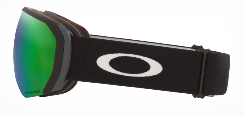 Oakley Flight Path L Unisex Winter Goggles Black Green Left
