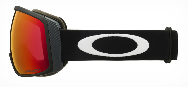 Oakley Flight Tracker M Unisex Winter Goggles Color: Matte Black/Prizm Torch
