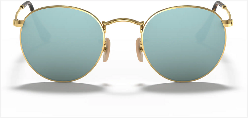 Ray-Ban Round Flat Lenses Unisex Lifestyle Sunglasses