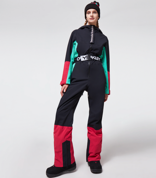 Oakley TNP Cassia One Snow Women's One Piece - Black / Mint | XXL