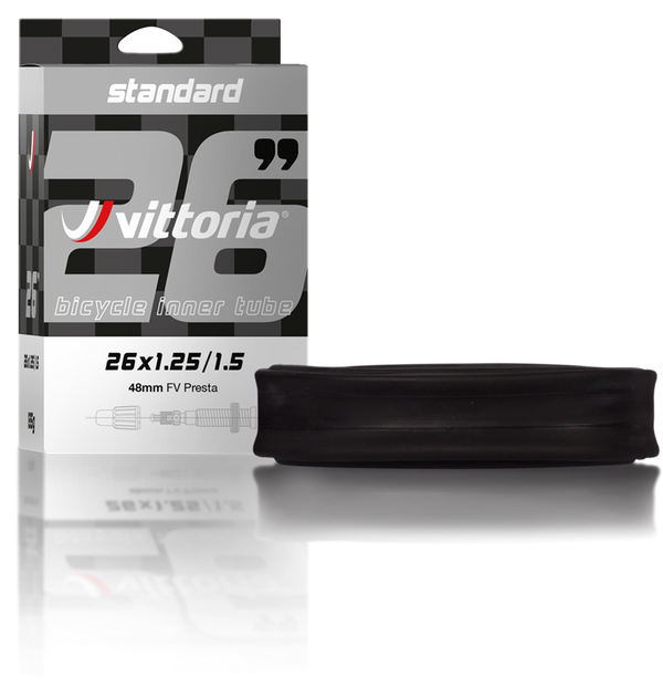 Vittoria Standard Presta 80mm Butyl Inner Tube