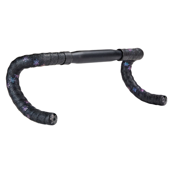Supacaz Super Sticky Kush Galaxy Tape with Ano Black Plugs