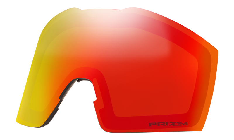 Oakley Fall Line XS Unisex Replacement Lens - Front view, showcasing IRIDIUM coating and tint