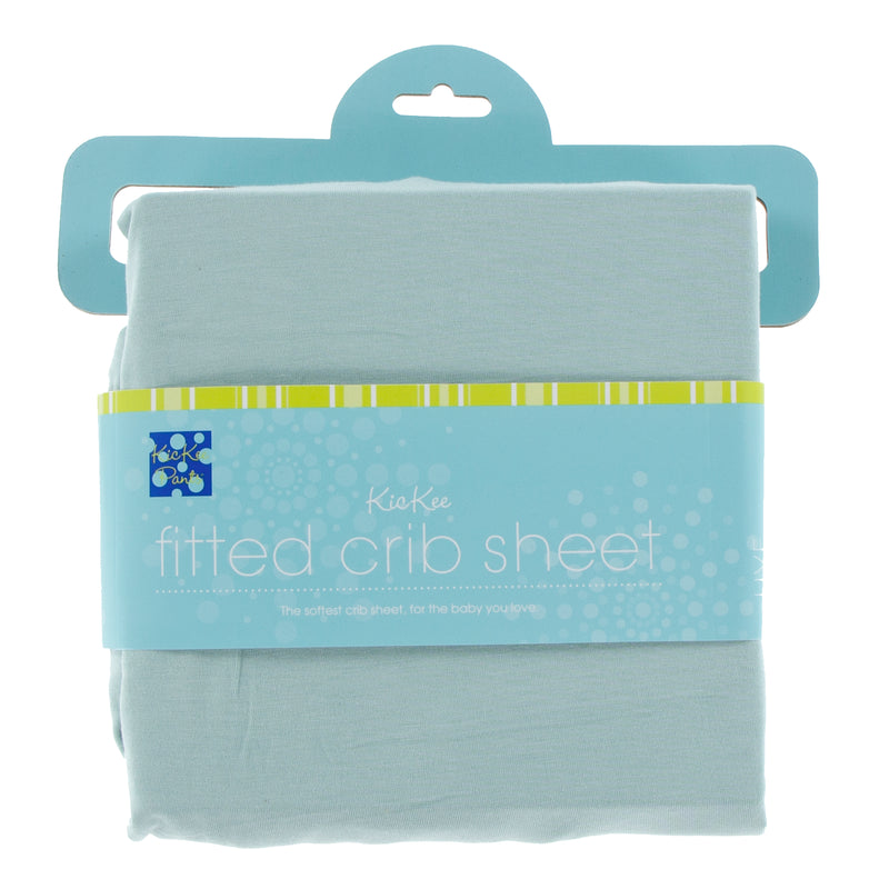 Kickee Pants Solid Fitted Crib Sheet
